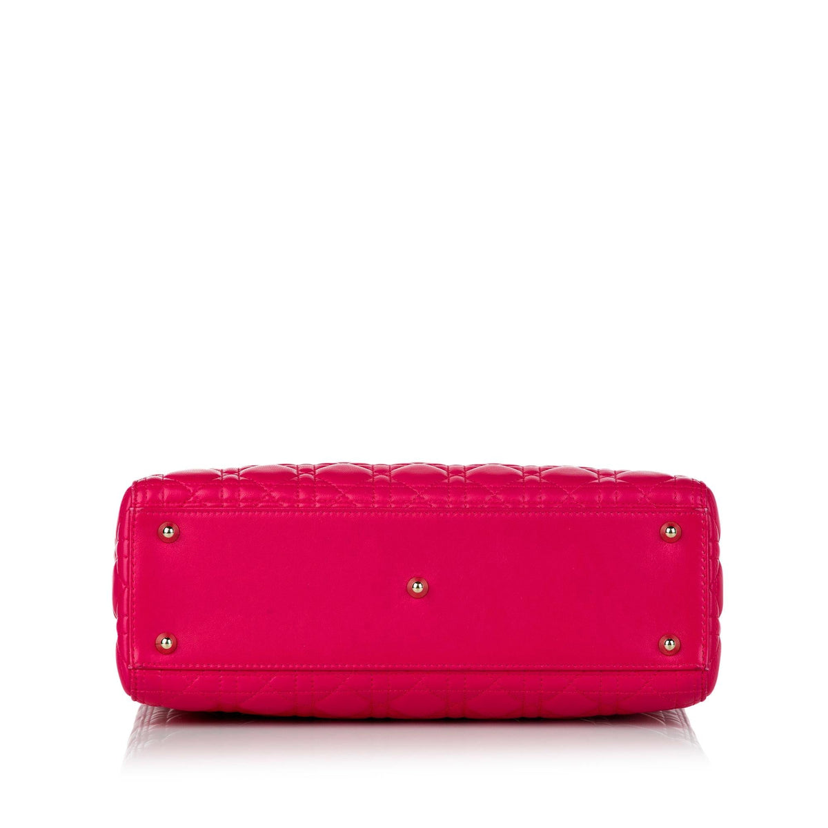 Dior Cannage Dior Leather Satchel (SHG-30463) Rovelle Bags