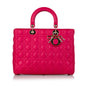 Dior Cannage Dior Leather Satchel (SHG-30463) Rovelle Bags