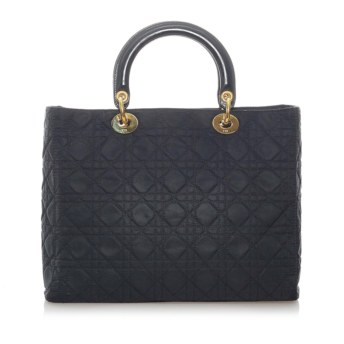 Dior Cannage Dior Nylon Satchel (SHG-32630) Rovelle Bags