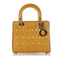Dior Cannage Dior Patent Leather Satchel (SHG-34556) Rovelle Bags