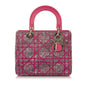 Dior Cannage Dior Tweed Satchel (SHG-32424) Rovelle Bags