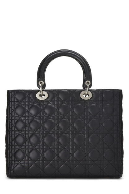 Dior Cannage Large Lady Dior Bag Rovelle Bags