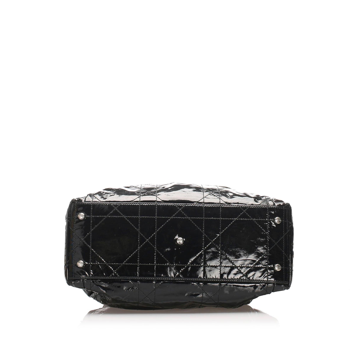 Dior Cannage Patent Leather Le Trente Shoulder Bag (SHG-13098) Rovelle Bags