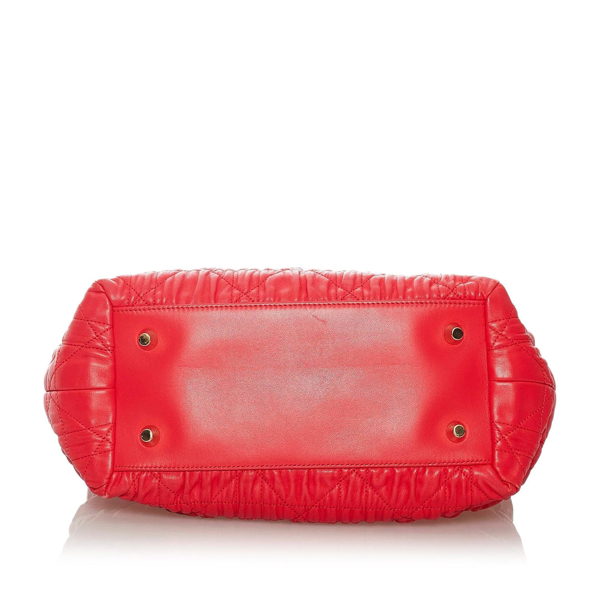 Dior Cannage Leather Satchel (SHG-27847) Rovelle Bags