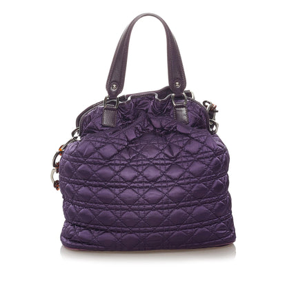 Dior Cannage Nylon Satchel (SHG-28067) Rovelle Bags