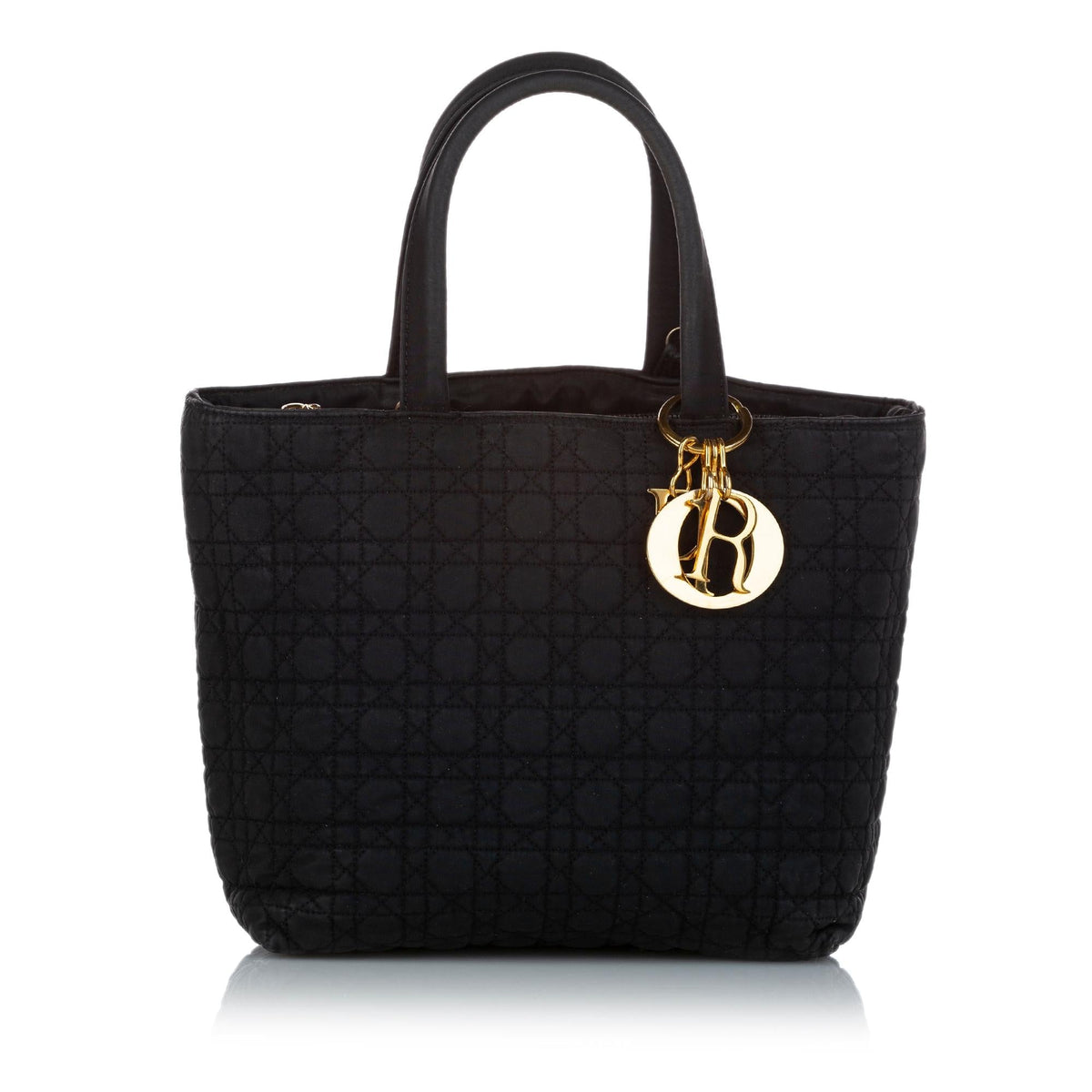 Dior Cannage Nylon Satchel (SHG-30510) Rovelle Bags