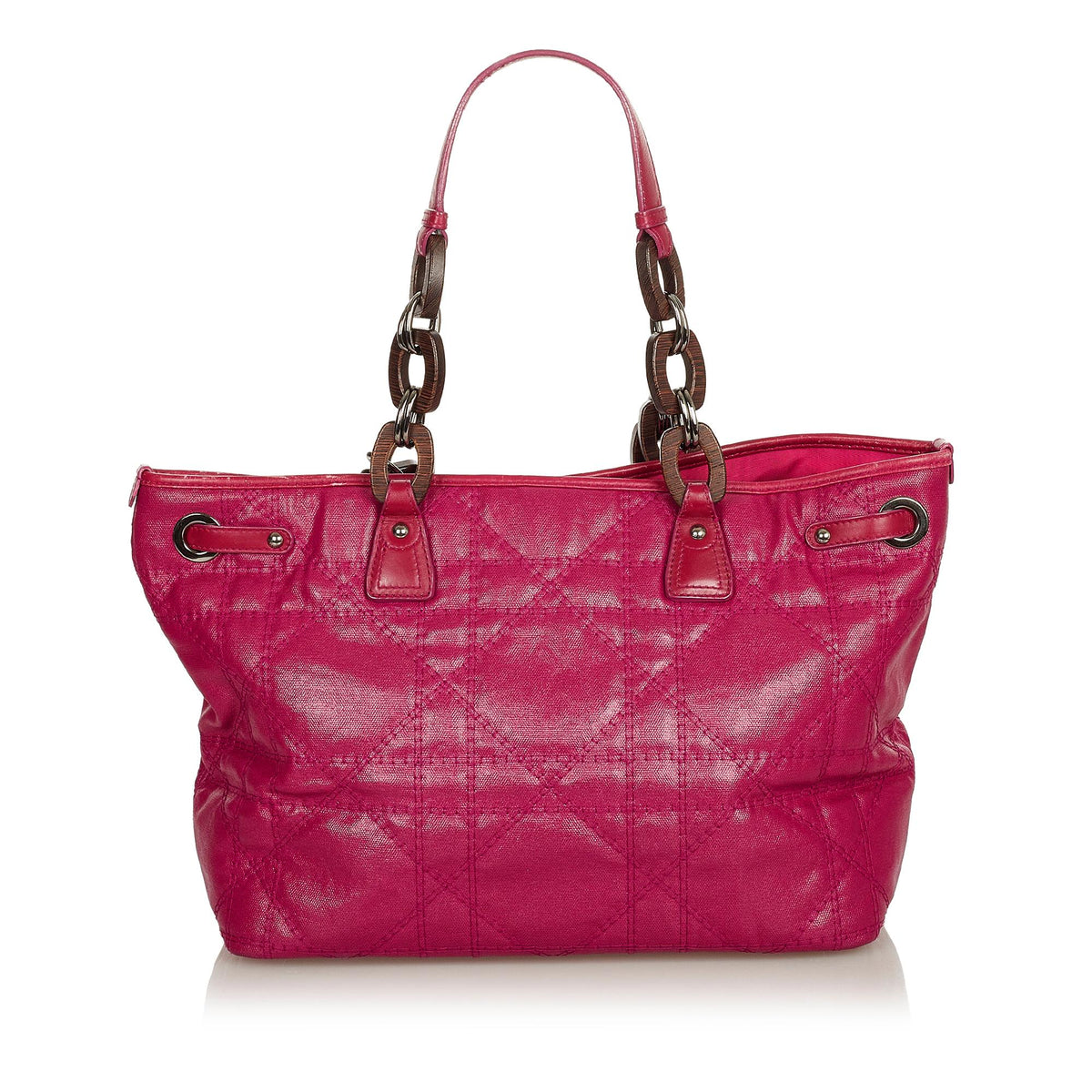 Dior Cannage Nylon Shoulder Bag (SHG-25529) Rovelle Bags