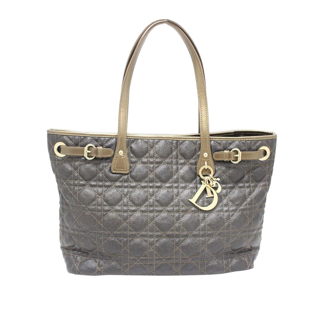 Dior Cannage Panarea Tote Bag (SHG-UOST4h) Rovelle Bags