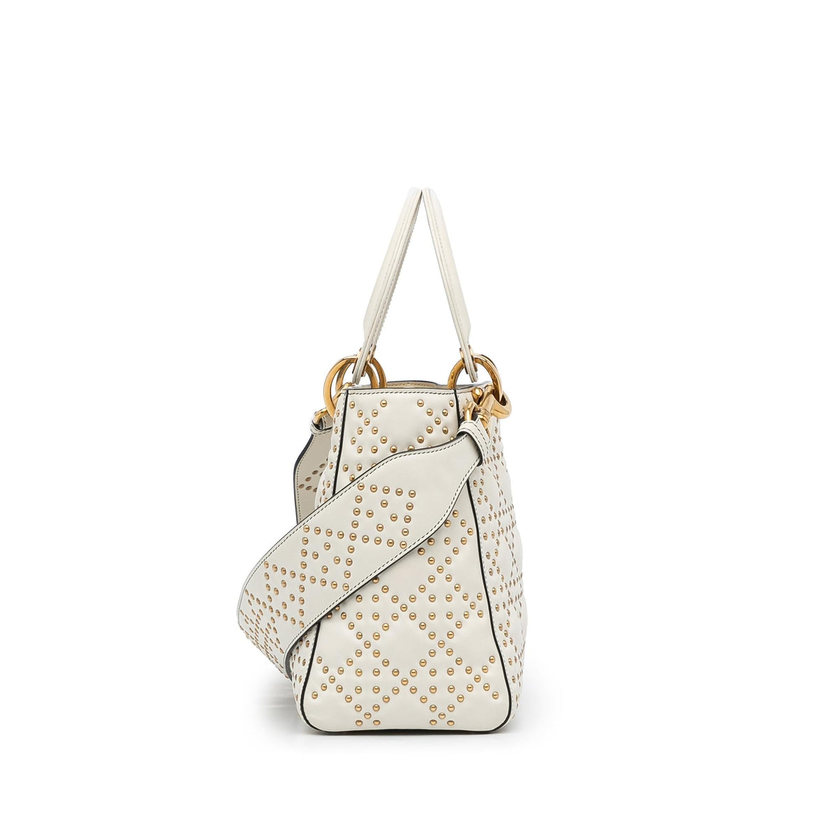 Dior Cannage Supple Dior Satchel (SHG-tBsUxo) Rovelle Bags