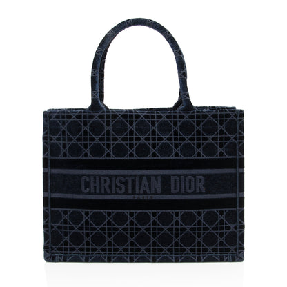 Dior Velvet Cannage Medium Book Tote Rovelle Bags