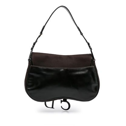 Dior Canvas Double Saddle (SHG-A8Egqp) Rovelle Bags