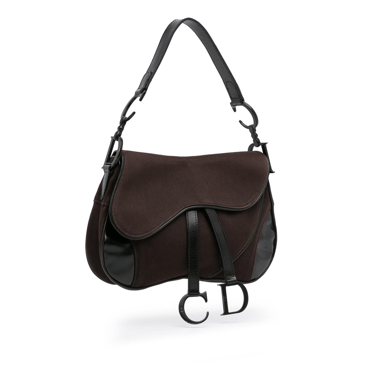 Dior Canvas Double Saddle (SHG-A8Egqp) Rovelle Bags