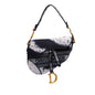Dior Canvas Embroidered Tie Dye Saddle Bag Rovelle Bags