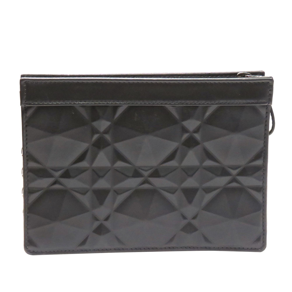 Dior Caro Zipped Pouch with Chain (SHG-vNjlJu) Rovelle Bags