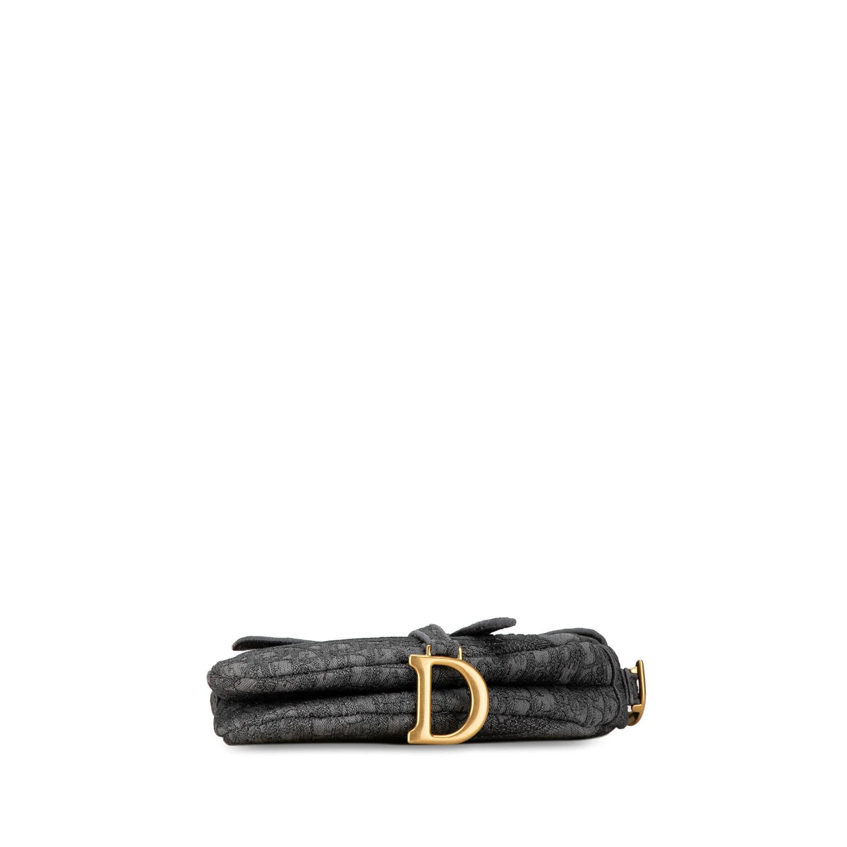 Dior Classic Oblique Embroidered Canvas Saddle Bag (SHG-4UByc7) Rovelle Bags