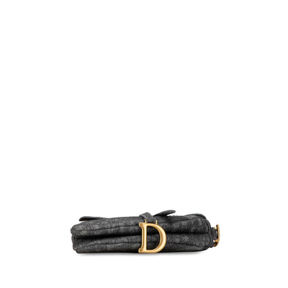 Dior Classic Oblique Embroidered Canvas Saddle Bag (SHG-4UByc7) Rovelle Bags