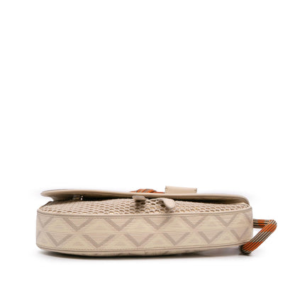 Dior Coated Canvas CD Diamond Nautic Saddle Crossbody Rovelle Bags