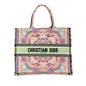 Dior Cruise Large Lights Embroidered Multicolor Canvas Book Tote (SHG-aorY1I) Rovelle Bags