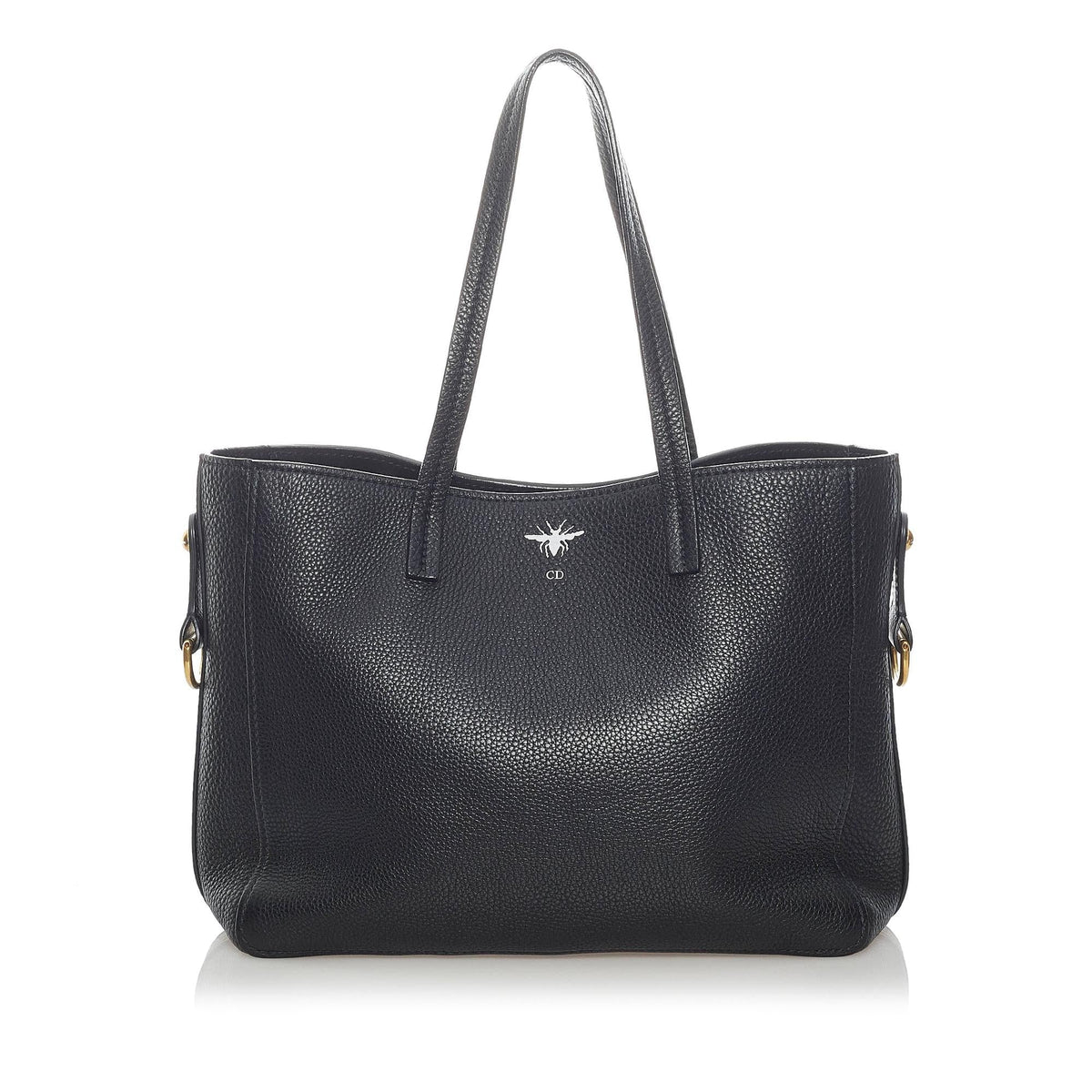Dior D-Bee Leather Satchel (SHG-34592) Rovelle Bags