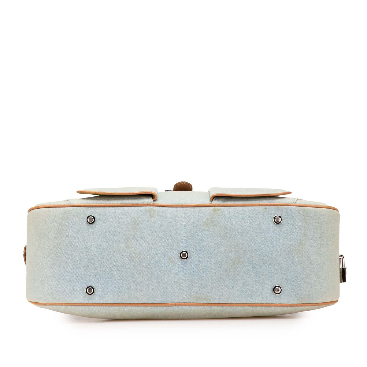 Dior Denim Double Saddle Bowler Bag Rovelle Bags