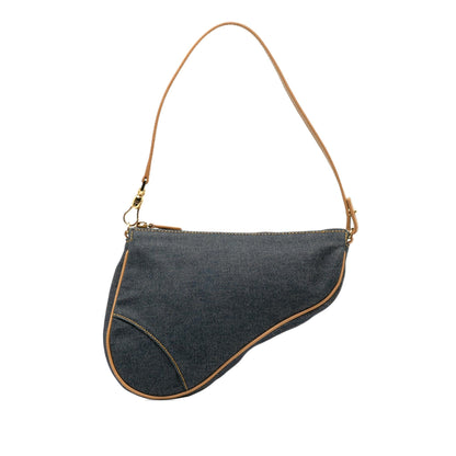 Dior Denim Saddle Pochette Rovelle Bags