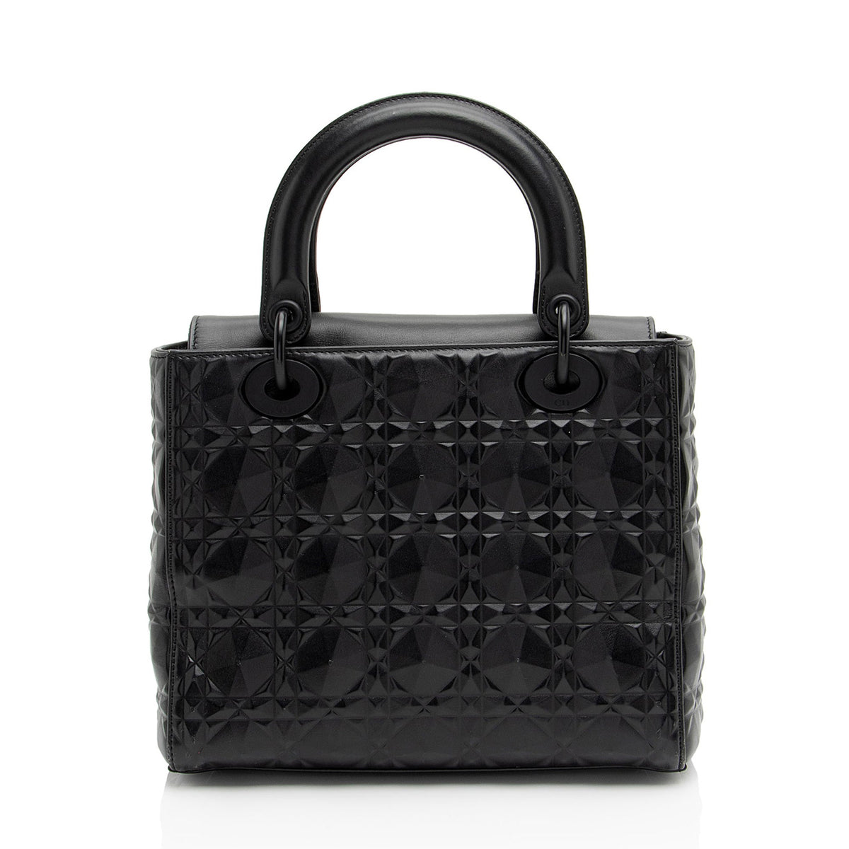 Dior Diamond Calfskin Dior Medium Tote (SHF-39Dale) Rovelle Bags
