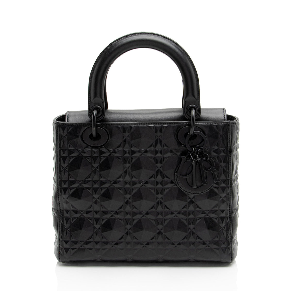 Dior Diamond Calfskin Dior Medium Tote (SHF-39Dale) Rovelle Bags
