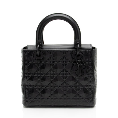 Dior Diamond Calfskin Dior Medium Tote (SHF-39Dale) Rovelle Bags