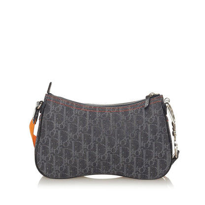 Dior Dior Oblique Canvas Saddle Crossbody Bag (SHG-27571) Rovelle Bags