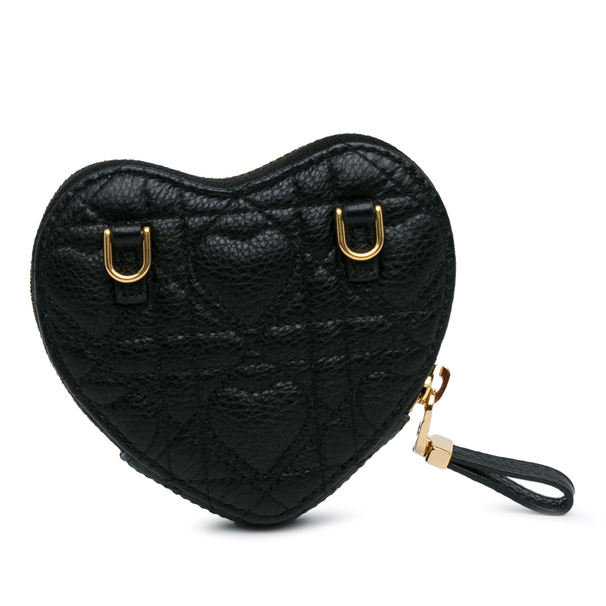 Dior DiorAmour Caro Heart Pouch with Chain (SHG-EAdnsL) Rovelle Bags