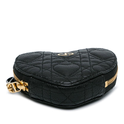 Dior DiorAmour Caro Heart Pouch with Chain (SHG-EAdnsL) Rovelle Bags