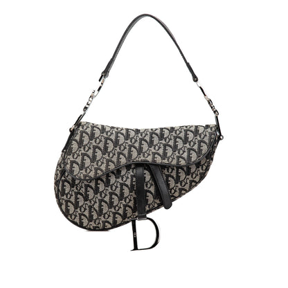 Dior Diorissimo Canvas Saddle Bag Rovelle Bags