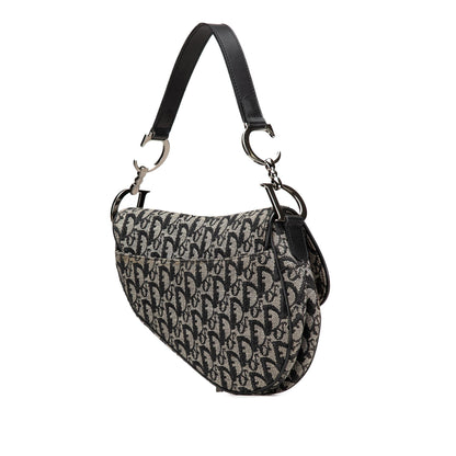 Dior Diorissimo Canvas Saddle Bag Rovelle Bags