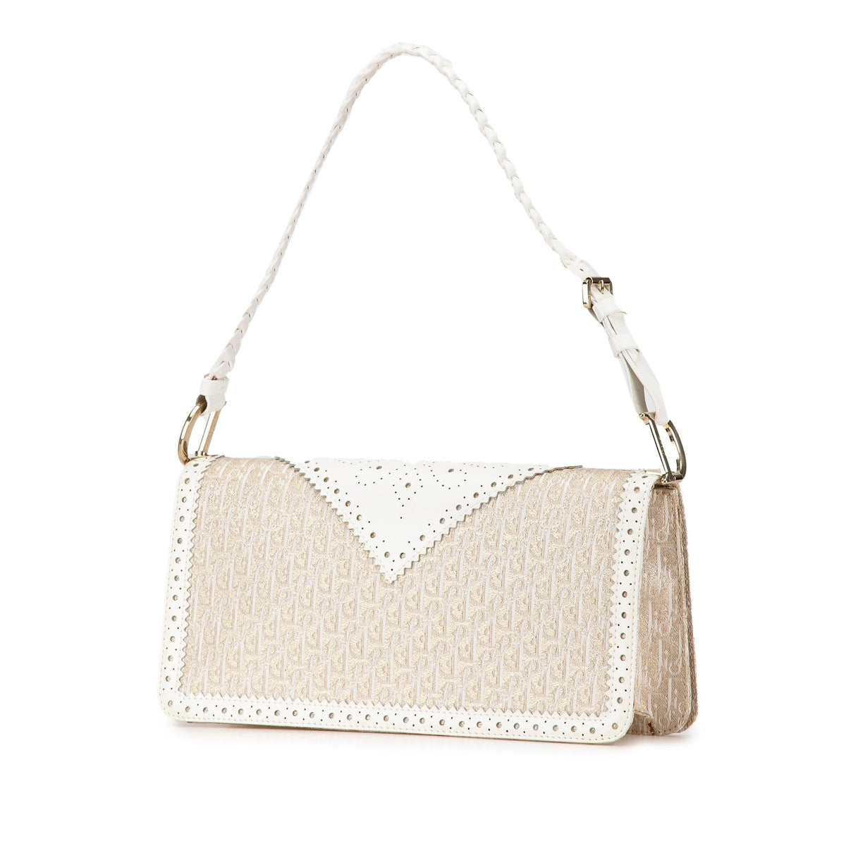 Dior Diorissimo D'Trick Brogue Spectator Bag (SHG-Ebdc7b) Rovelle Bags