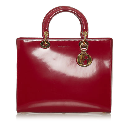 Dior Diorissimo Leather Satchel (SHG-27558) Rovelle Bags