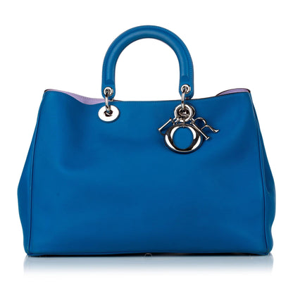 Dior Diorissimo Leather Satchel (SHG-32520) Rovelle Bags