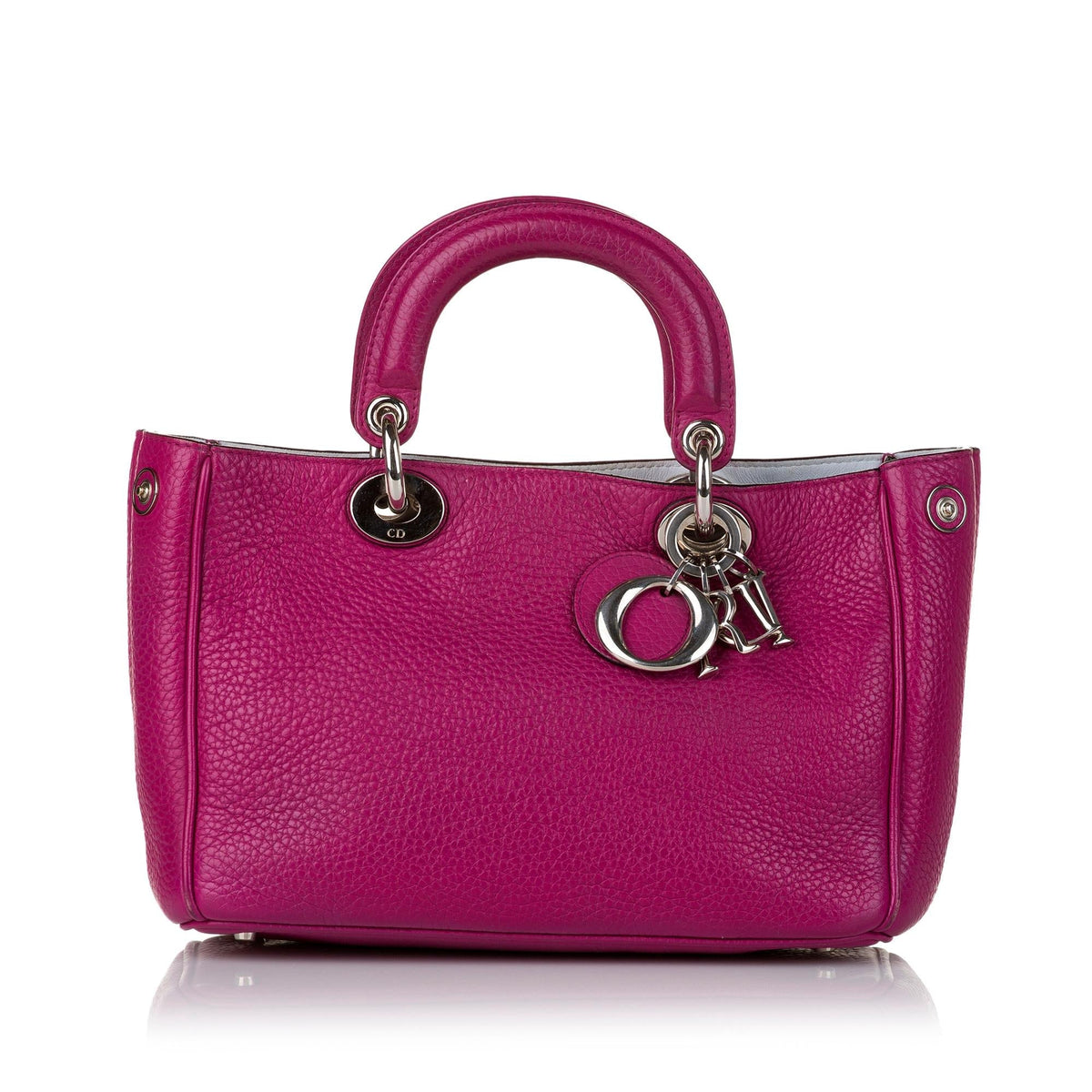 Dior Diorissimo Leather Satchel (SHG-34470) Rovelle Bags