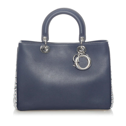 Dior Diorissimo Leather Satchel (SHG-34589) Rovelle Bags
