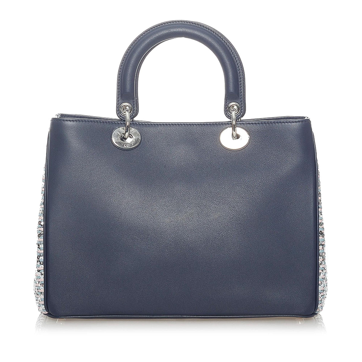 Dior Diorissimo Leather Satchel (SHG-8nmNad) Rovelle Bags