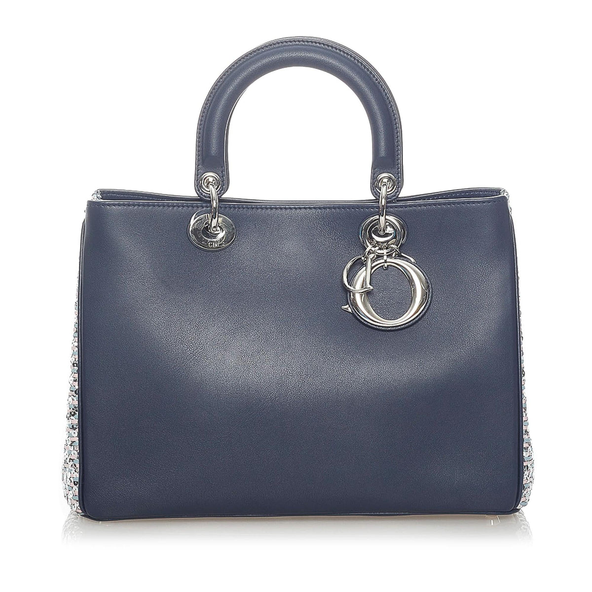 Dior Diorissimo Leather Satchel (SHG-8nmNad) Rovelle Bags