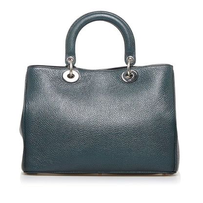 Dior Diorissimo Printed Leather Satchel (SHG-F6aI86) Rovelle Bags