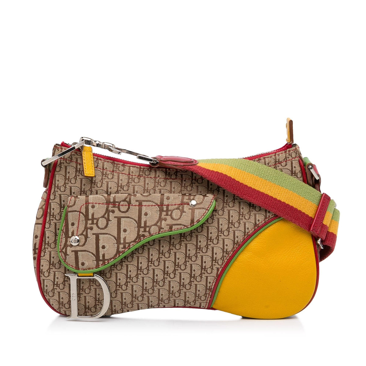 Dior Diorissimo Rasta Saddle Messenger (SHG-Ev3K3S) Rovelle Bags