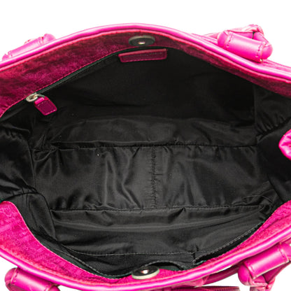 Dior Diorissimo Trotter Canvas Bow Tote Rovelle Bags