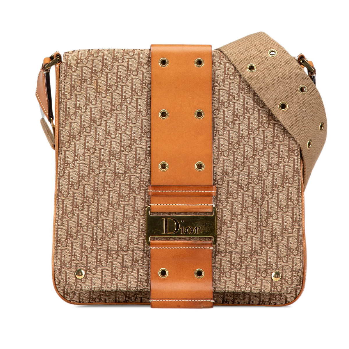 Dior Diorissimo Trotter Canvas Street Chic Crossbody (SHG-aKP8Pv) Rovelle Bags