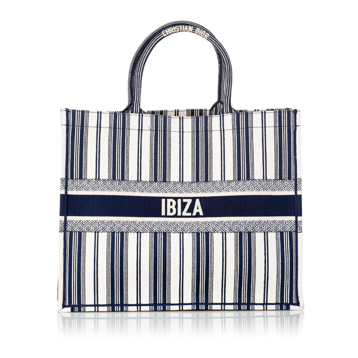 Dior Dioriviera Book Tote Canvas Tote Bag (SHG-30449) Rovelle Bags