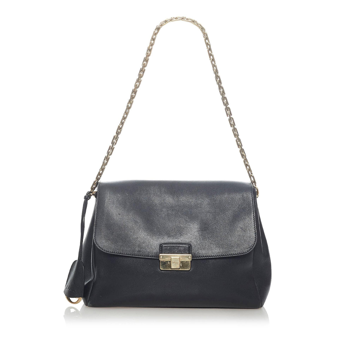 Dior Diorling Leather Shoulder Bag (SHG-33284) Rovelle Bags