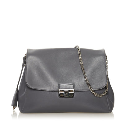 Dior Diorling Leather Shoulder Bag (SHG-34823) Rovelle Bags