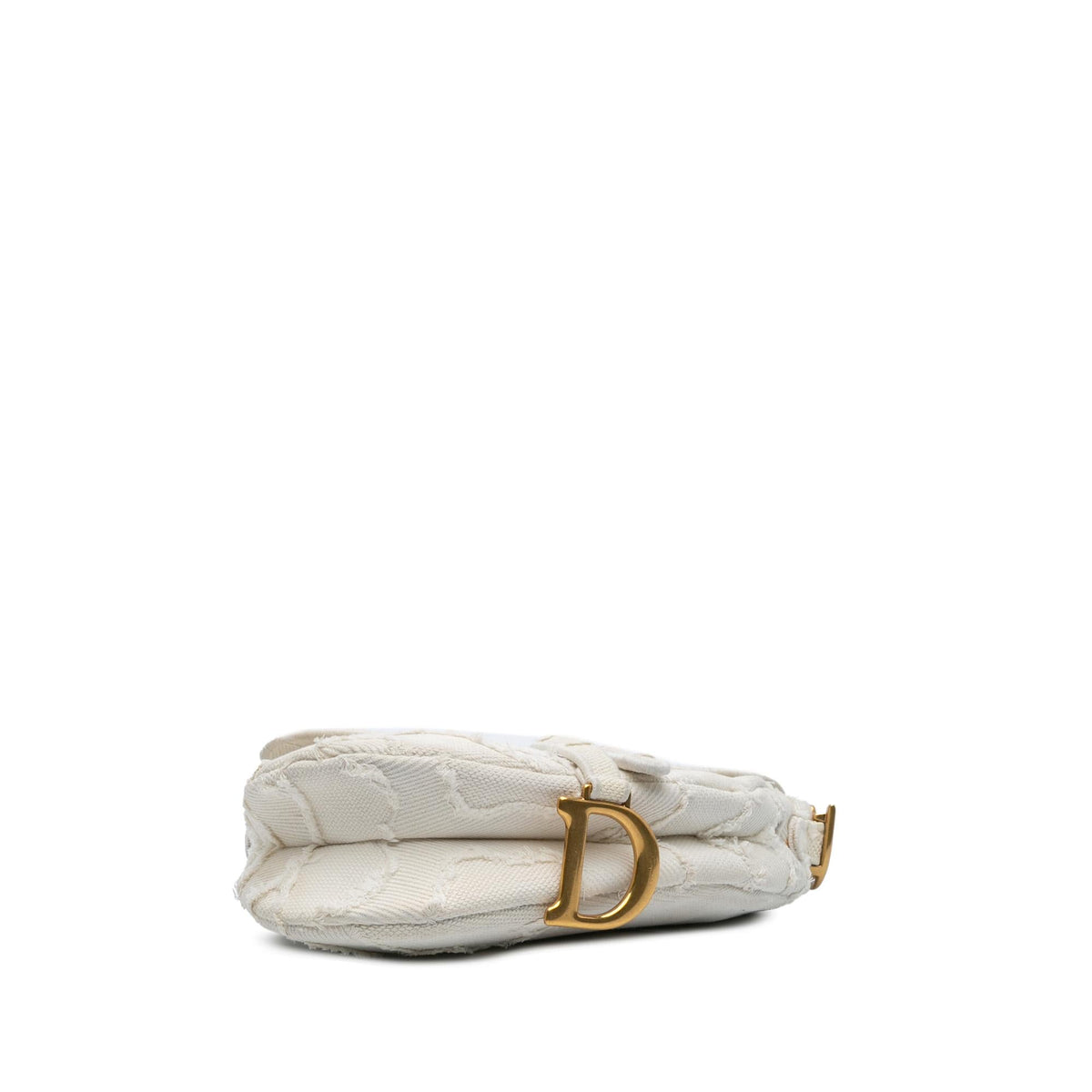 Dior Embroidered Canvas Camouflage Saddle Bag Rovelle Bags