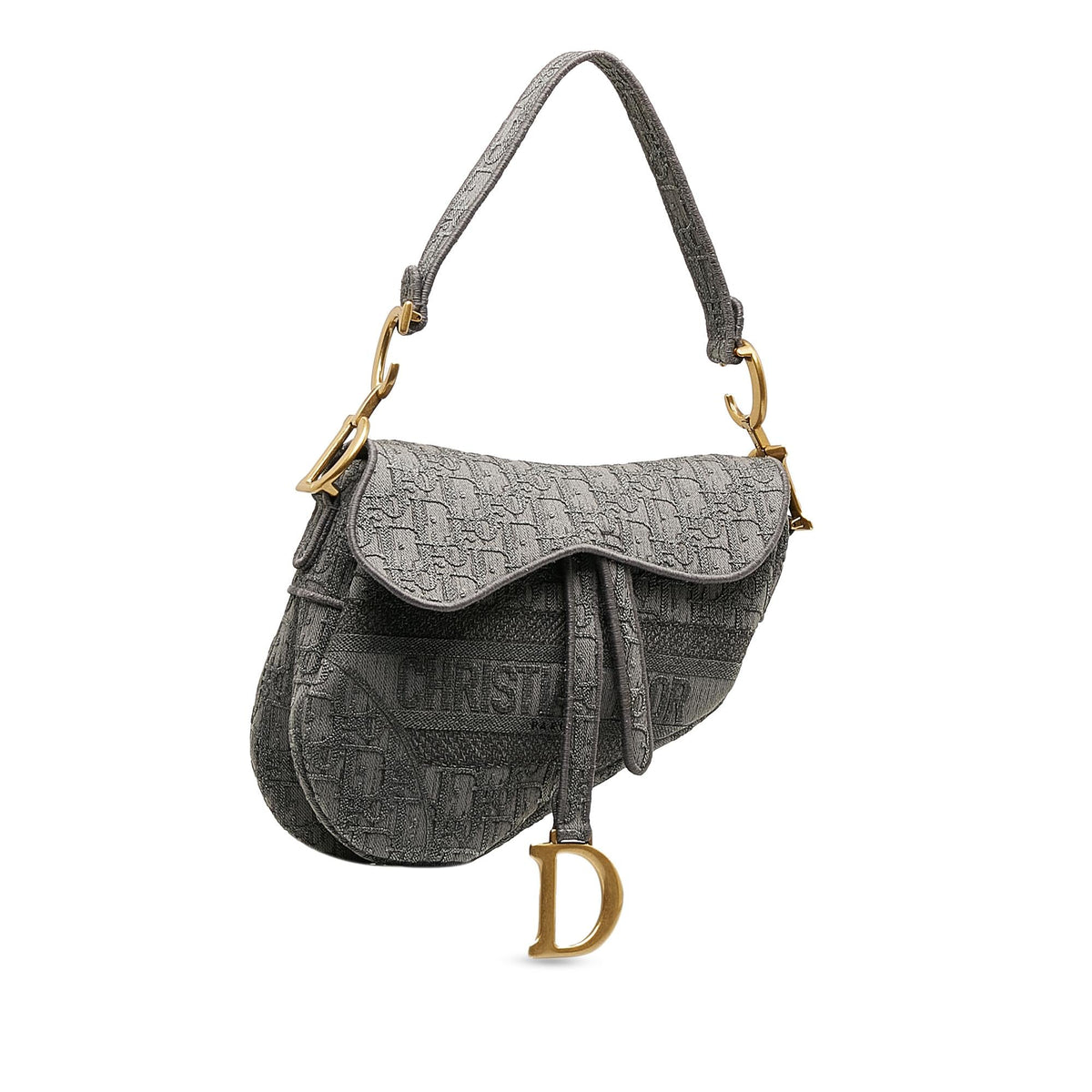 Dior Embroidered Saddle Bag (SHG-7a84hS) Rovelle Bags