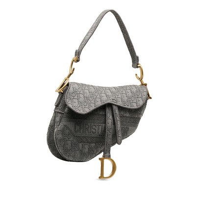 Dior Embroidered Saddle Bag (SHG-7a84hS) Rovelle Bags